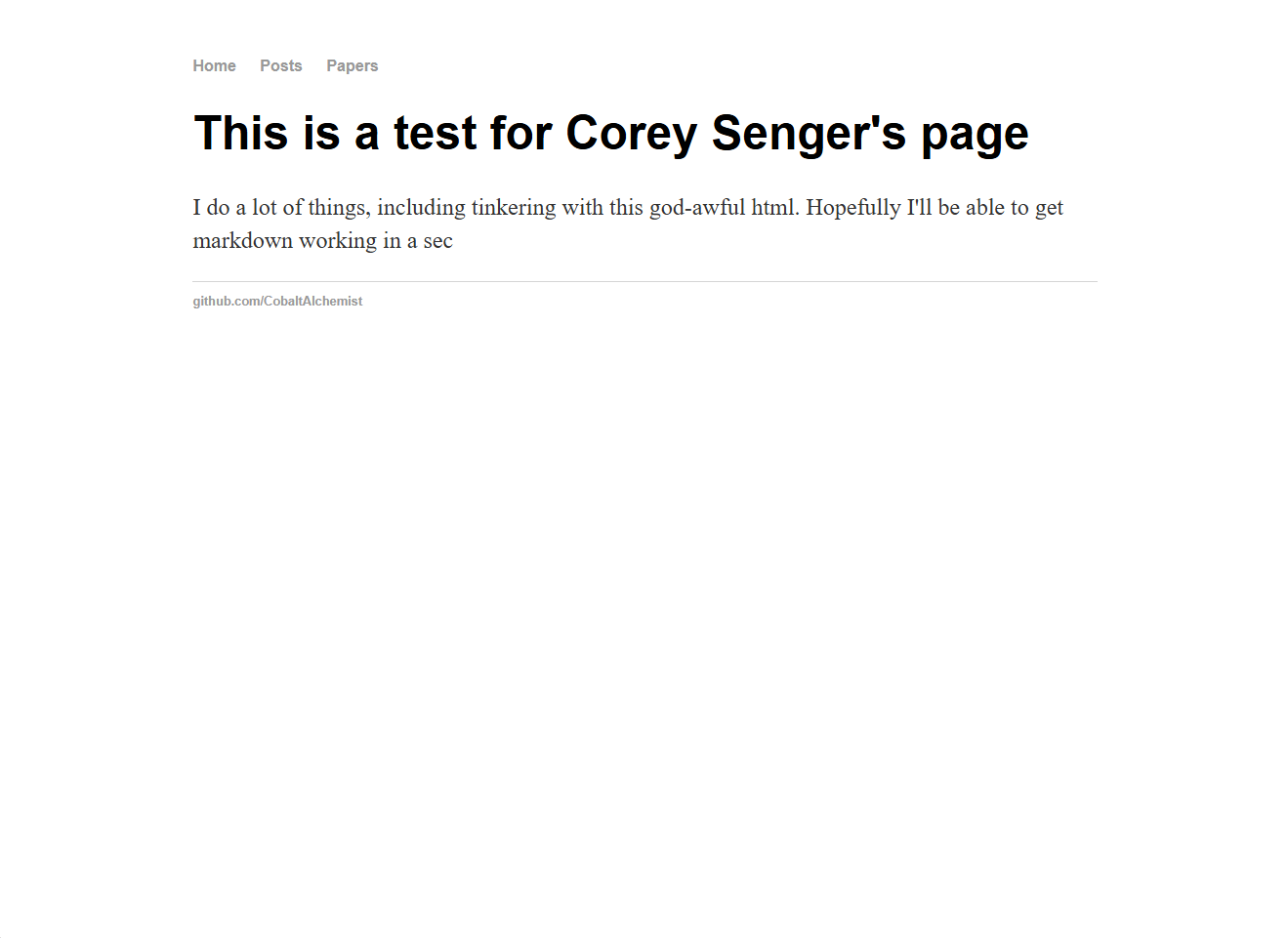 This was one of the first versions actually publically available! It's terrible